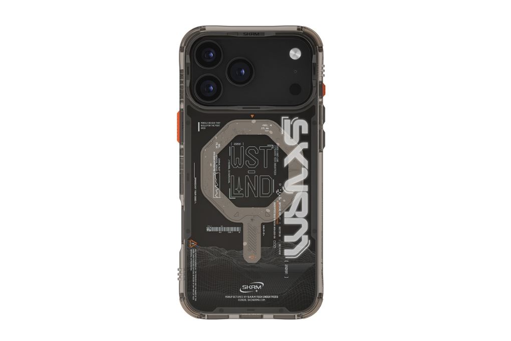 Ốp lưng MagSafe iPhone 17 Pro PC TPU SKINARMA SONIX Màu Nâu nhạt
