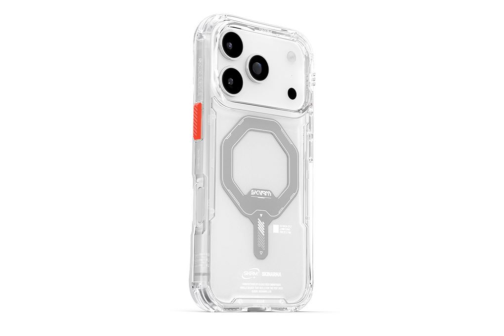 Ốp lưng MagSafe iPhone 17 Pro Max PC TPU SKINARMA SAIDO Màu Trắng