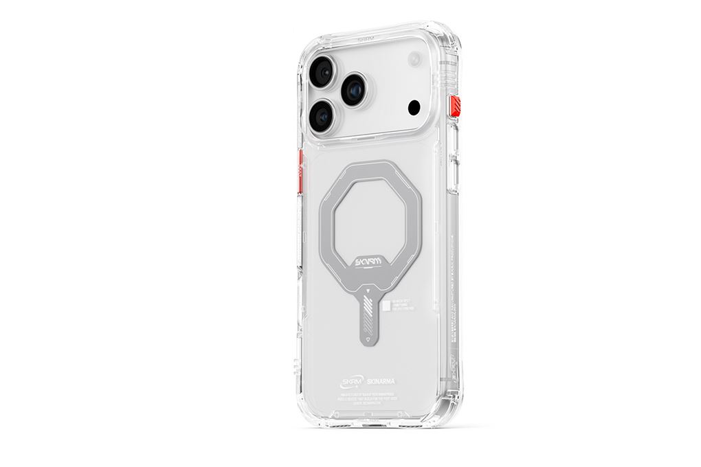 Ốp lưng MagSafe iPhone 17 Pro Max PC TPU SKINARMA SAIDO Màu Trắng