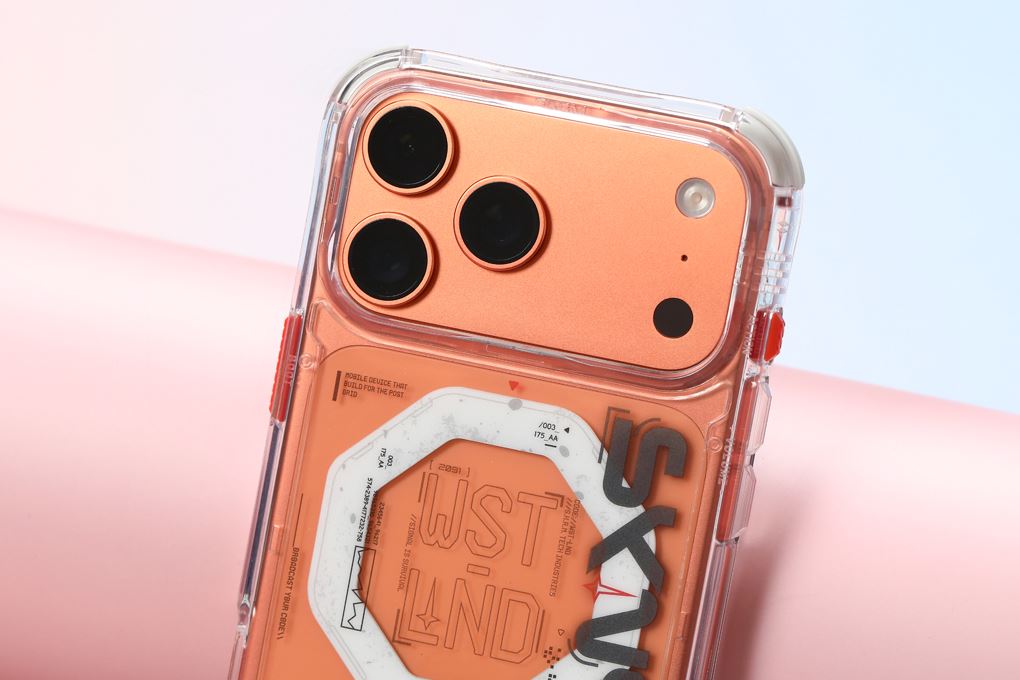 Ốp lưng MagSafe iPhone 17 Pro Max Grip Stand PC TPU SKINARMA SONIX Màu Trắng