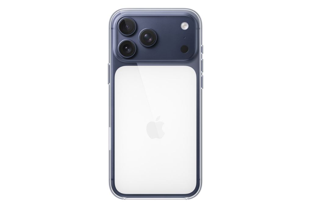 Ốp lưng MagSafe iPhone 17 Pro Max Nhựa Trong Apple Màu Trắng