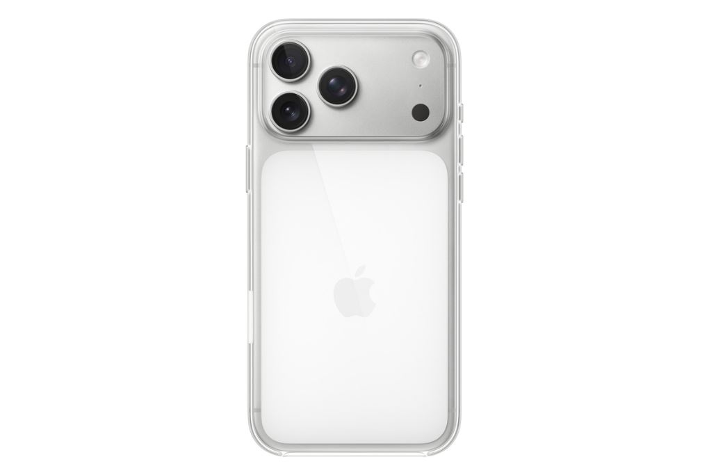 Ốp lưng MagSafe iPhone 17 Pro Max Nhựa Trong Apple Màu Trắng