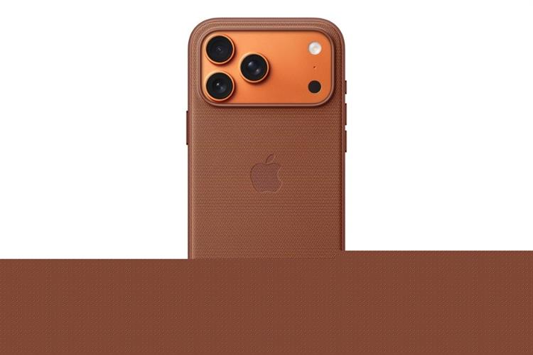 Ốp lưng MagSafe iPhone 17 Pro Max TechWoven Apple Màu Nâu