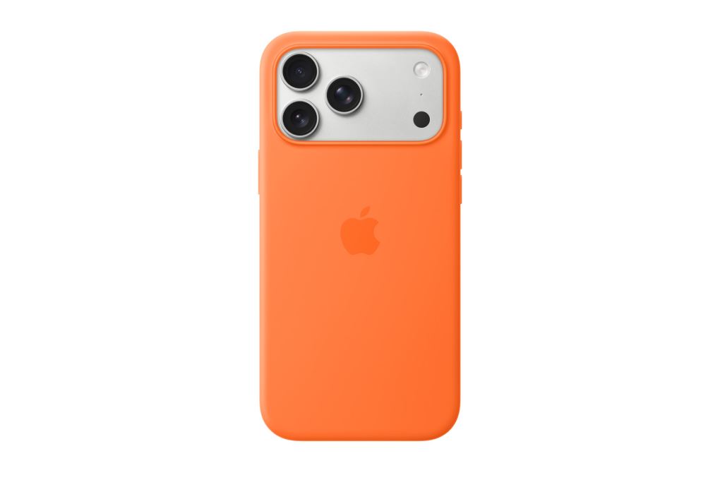 Ốp lưng MagSafe iPhone 17 Pro Max Silicone Apple Màu Cam