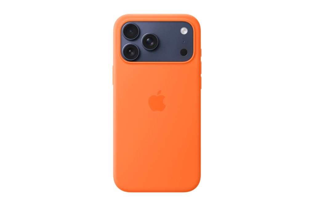 Ốp lưng MagSafe iPhone 17 Pro Max Silicone Apple Màu Cam