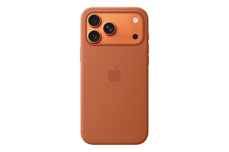 Ốp lưng MagSafe iPhone 17 Pro Max Silicone Apple Màu Nâu