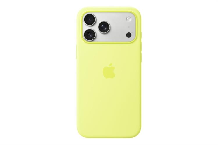 Ốp lưng MagSafe iPhone 17 Pro Max Silicone Apple Màu Vàng nhạt