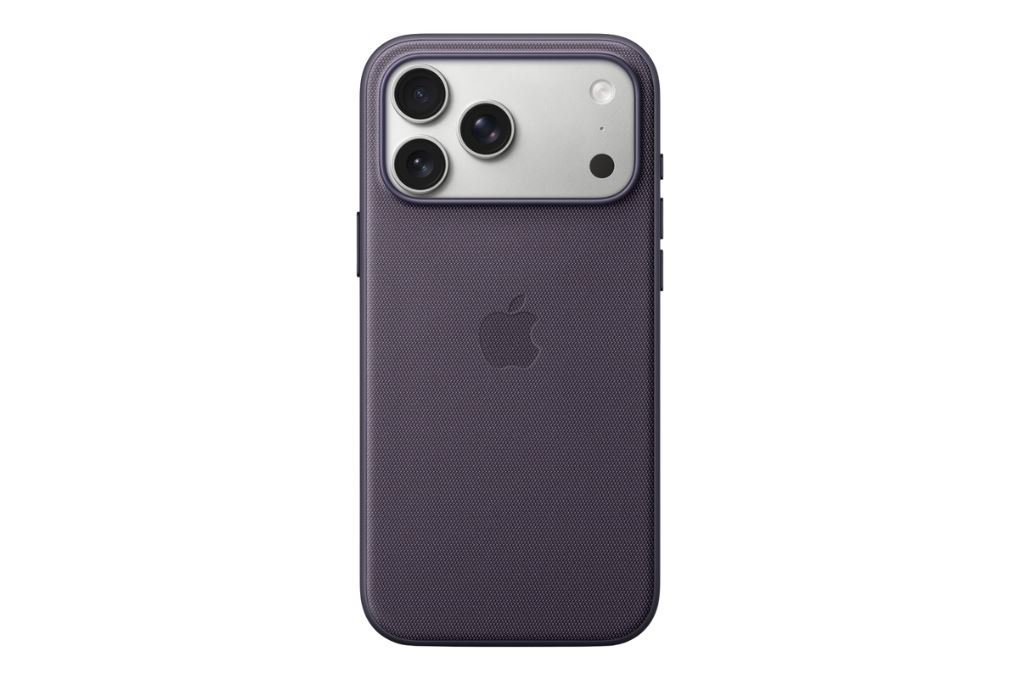 Ốp lưng MagSafe iPhone 17 Pro TechWoven Apple Màu Tím