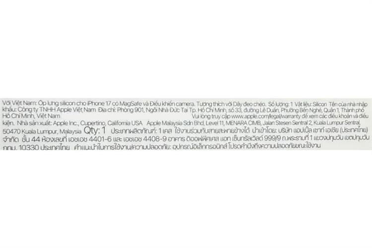 Ốp lưng MagSafe iPhone 17 Pro TechWoven Apple Màu Xanh Dương