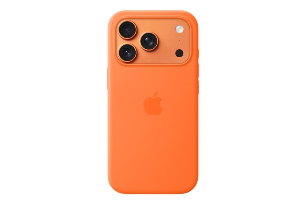 Ốp lưng MagSafe iPhone 17 Pro Silicone Apple Màu Cam