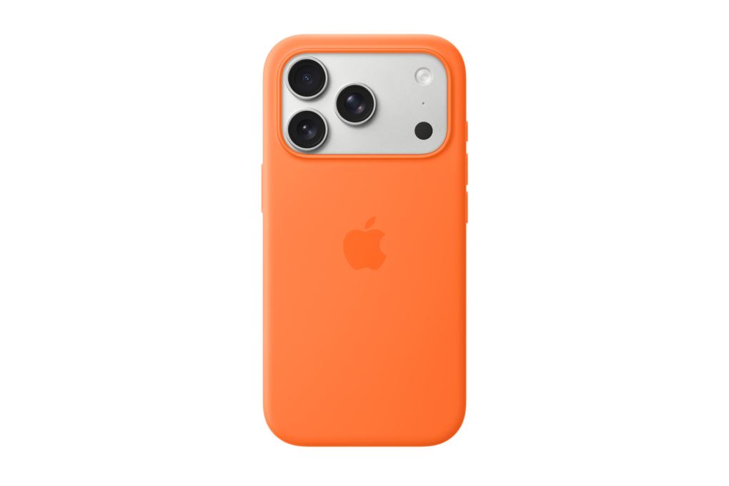 Ốp lưng MagSafe iPhone 17 Pro Silicone Apple Màu Cam