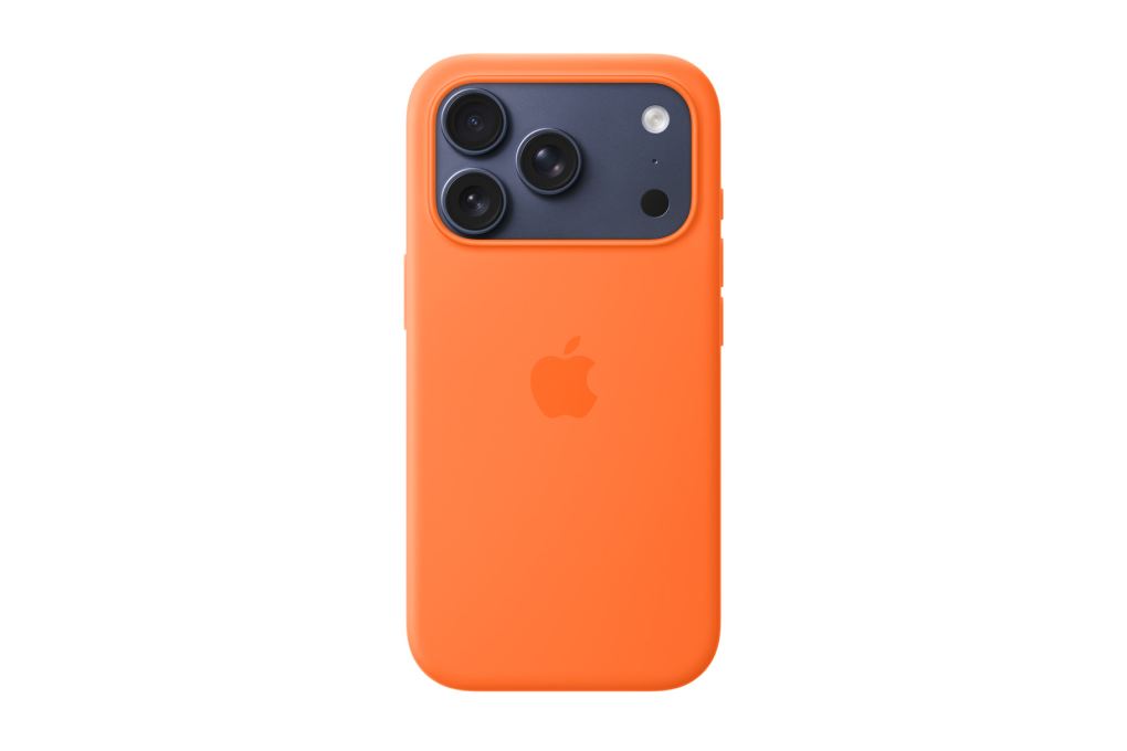 Ốp lưng MagSafe iPhone 17 Pro Silicone Apple Màu Cam