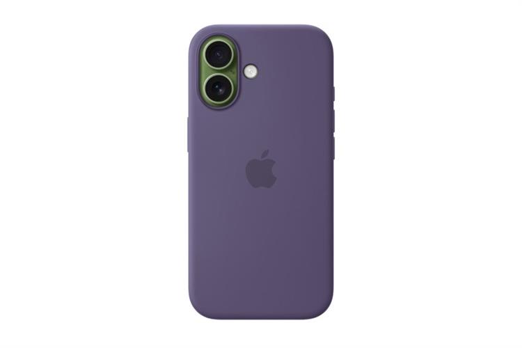 Ốp lưng MagSafe iPhone 17 Silicone Apple Màu Tím
