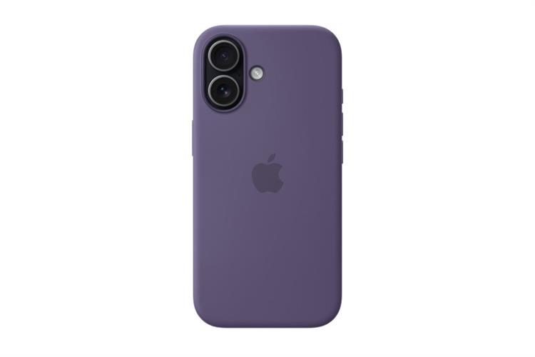 Ốp lưng MagSafe iPhone 17 Silicone Apple Màu Tím