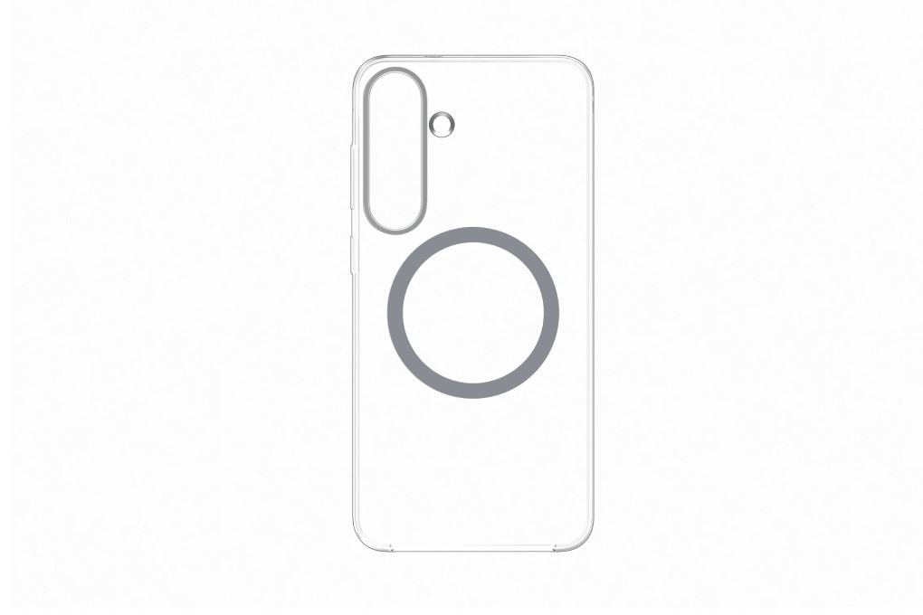 Ốp lưng Galaxy S25 FE PC Samsung Magnet Chính hãng Màu Trắng