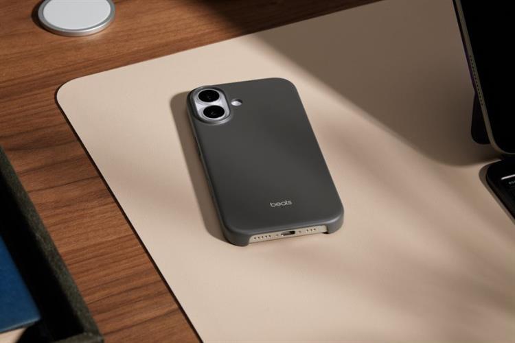 Ốp lưng MagSafe iPhone 17 Nhựa Polycarbonate Beats Màu Xám đậm