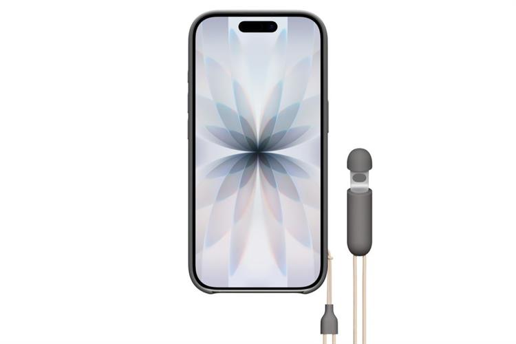 Ốp lưng MagSafe iPhone 17 Nhựa Polycarbonate Kèm Chân Đế Beats Màu Xám đậm