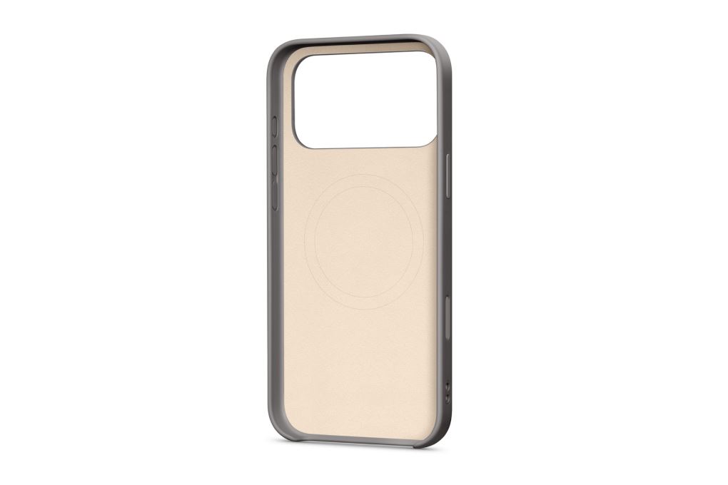 Ốp lưng MagSafe iPhone 17 Pro Nhựa Polycarbonate Kèm Chân Đế Beats Màu Xám đậm