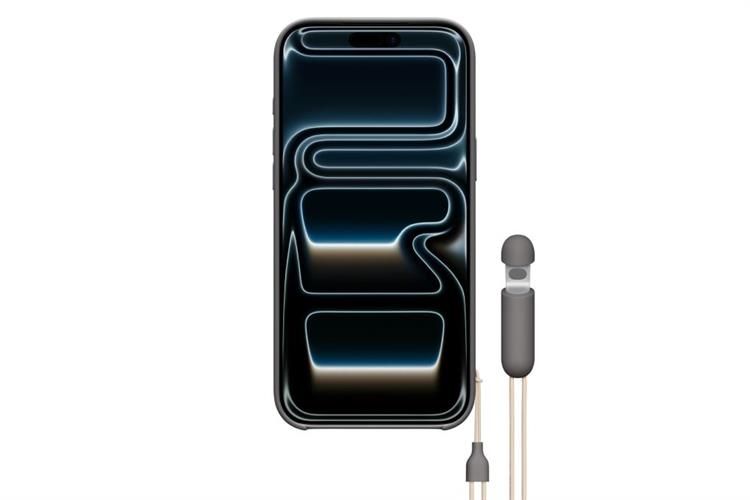 Ốp lưng MagSafe iPhone 17 Pro Max Nhựa Polycarbonate Kèm Chân Đế Beats Màu Xám đậm