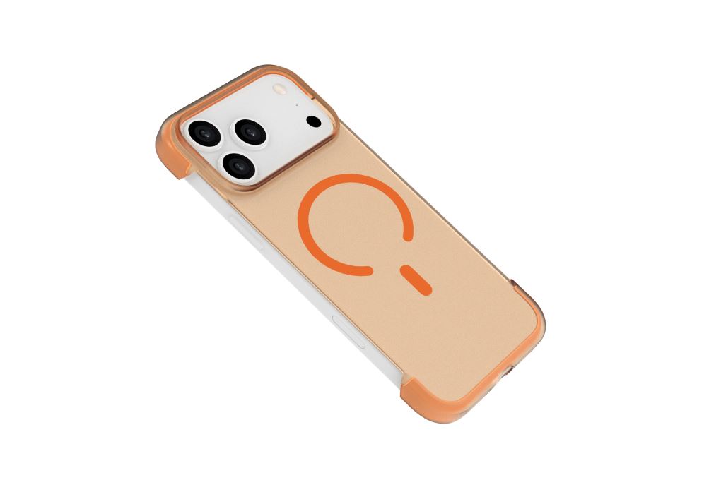 Ốp lưng MagSafe iPhone 17 Pro Max AVA+ OC Frame Màu Cam