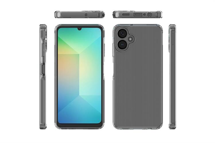 Ốp lưng Galaxy A06 5G PC TPU Jincase JCS1601 Màu Trắng