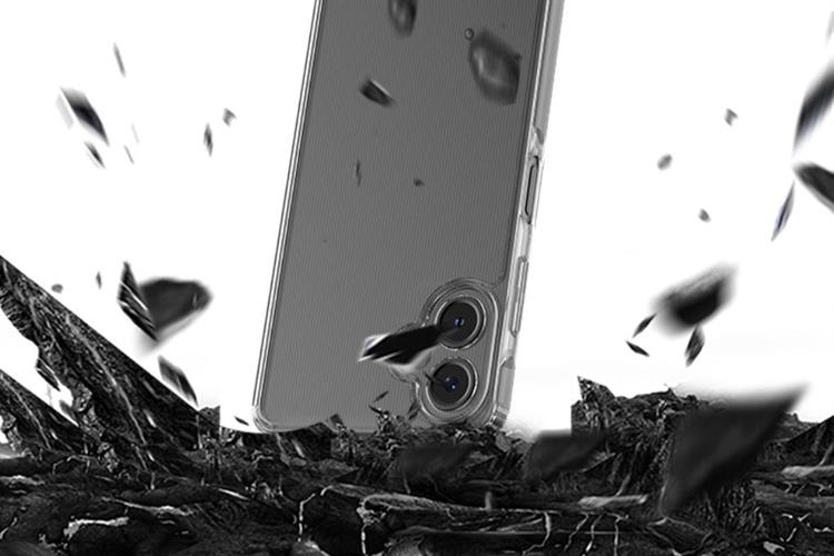 Ốp lưng Galaxy A06 5G PC TPU Jincase JCS1601 Màu Trắng