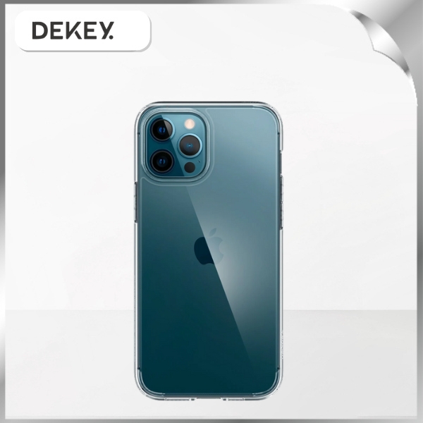 Ốp lưng iPhone 12 Pro Max PC TPU DEKEY Crystal case