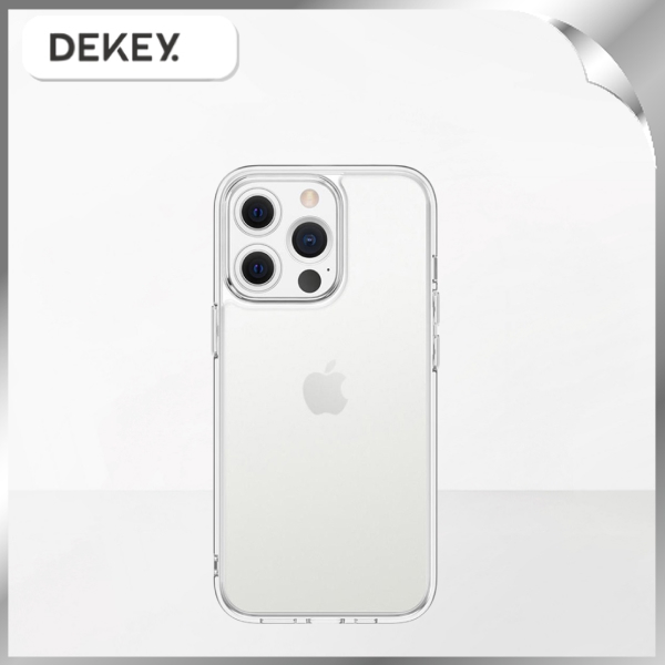 Ốp lưng iPhone 13 Pro Max PC TPU DEKEY Crystal case