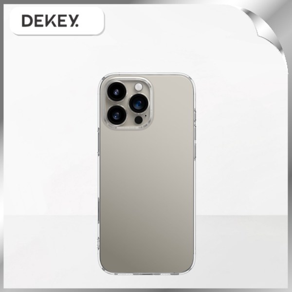 Ốp lưng iPhone 14 Pro Max PC TPU DEKEY Crystal case