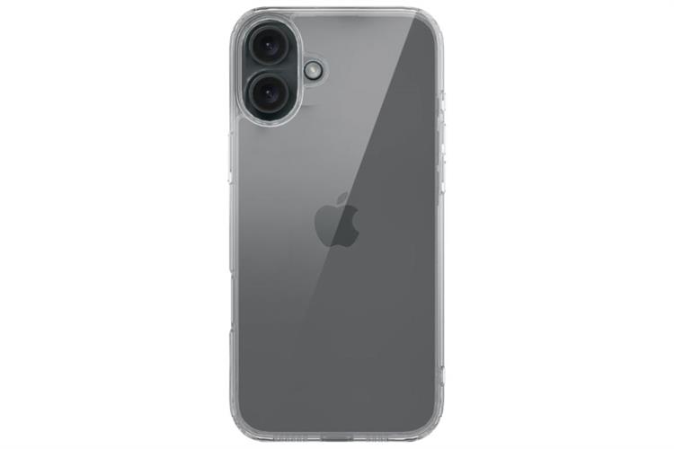 Ốp lưng iPhone 16 PC TPU DEKEY Crystal case Màu Trắng