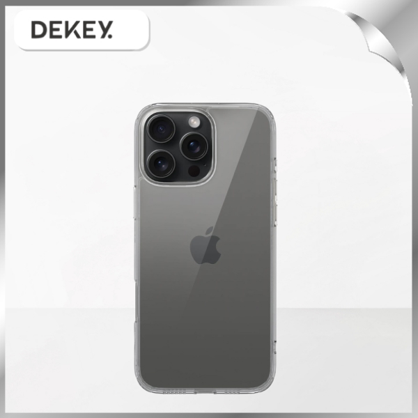 Ốp lưng iPhone 16 Pro TPU DEKEY Crystal case