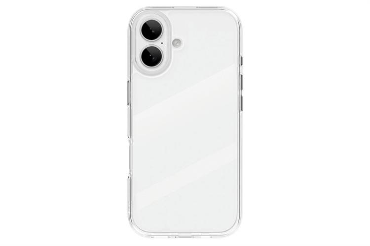 Ốp lưng iPhone 17 PC TPU DEKEY Crystal case Màu Trắng