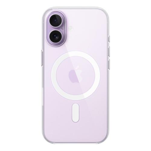 Ốp lưng MagSafe iPhone 17 PC TPU DEKEY Crystal case Màu Trắng