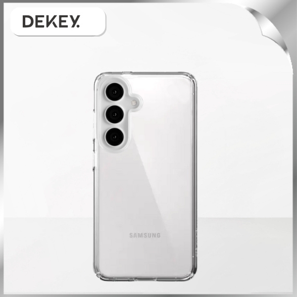 Ốp lưng Samsung Galaxy S24 PC TPU DEKEY Crystal case