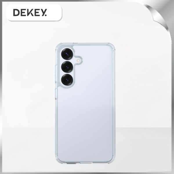 Ốp lưng Samsung Galaxy S25 PC TPU DEKEY Crystal case