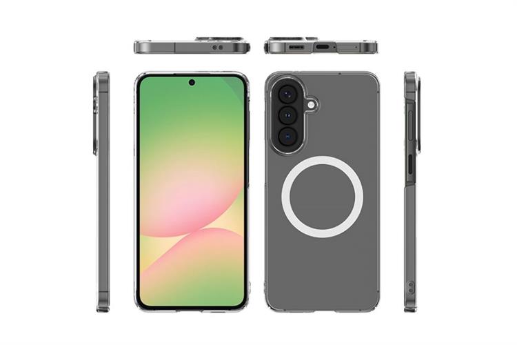 Ốp lưng MagSafe Galaxy A57 PC AVA+ JC Slim 1mm YF1182 Màu Trắng