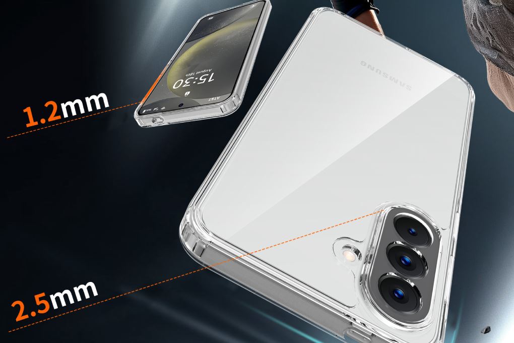 Ốp lưng Galaxy A57 PC TPU AVA+ JC JCS1601 Màu Trắng