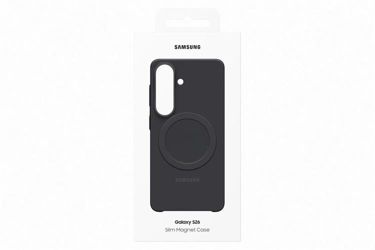 Ốp lưng Magnet Galaxy S26 PC TPU Nhôm Samsung Slim Chính hãng Màu Đen