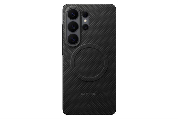 Ốp lưng Magnet Galaxy S26 Ultra PC Carbon Aramid Samsung Chính hãng Màu Đen