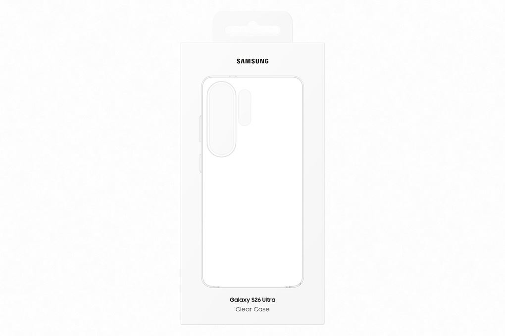 Ốp lưng Galaxy S26 Ultra PC Samsung Chính hãng Màu Trắng