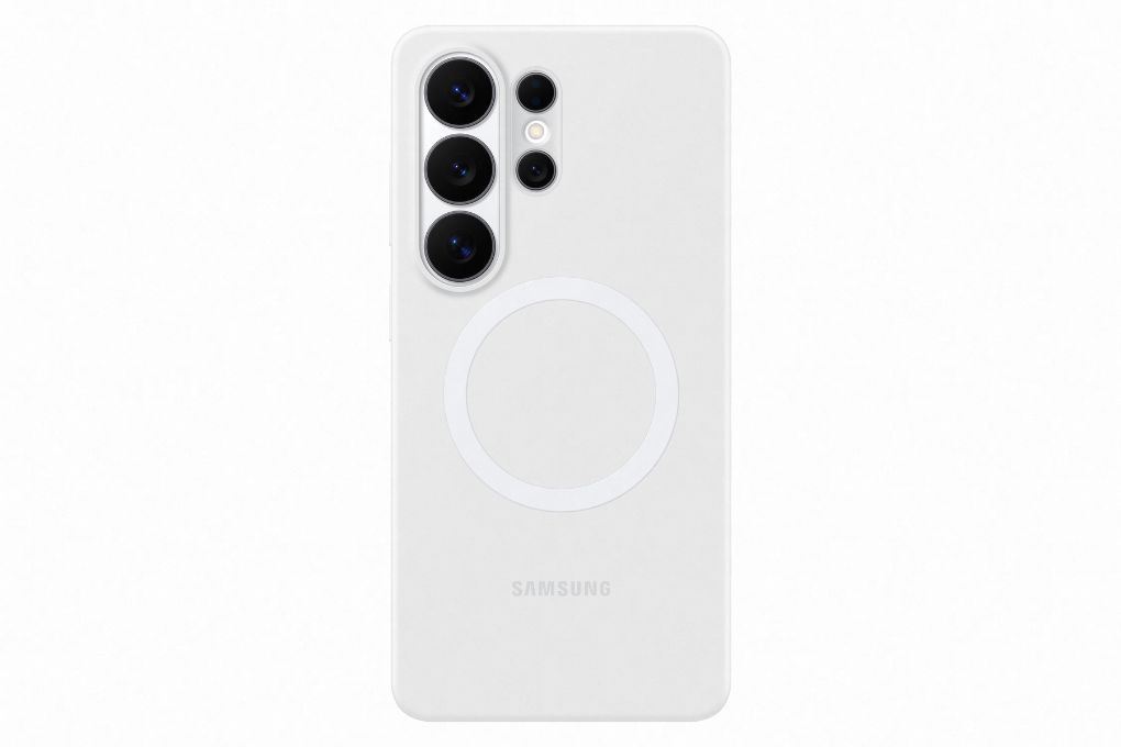 Ốp lưng Magnet Galaxy S26 Ultra Silicone PC Samsung Chính hãng Màu Trắng