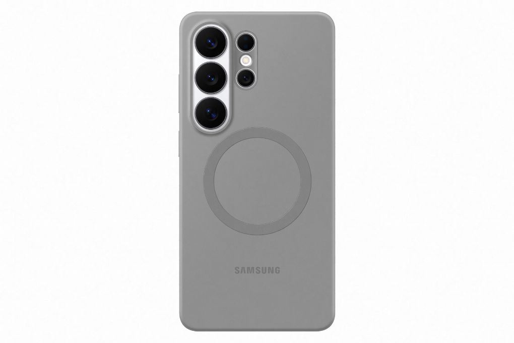 Ốp lưng Magnet Galaxy S26 Ultra Silicone PC Samsung Chính hãng Màu Xám