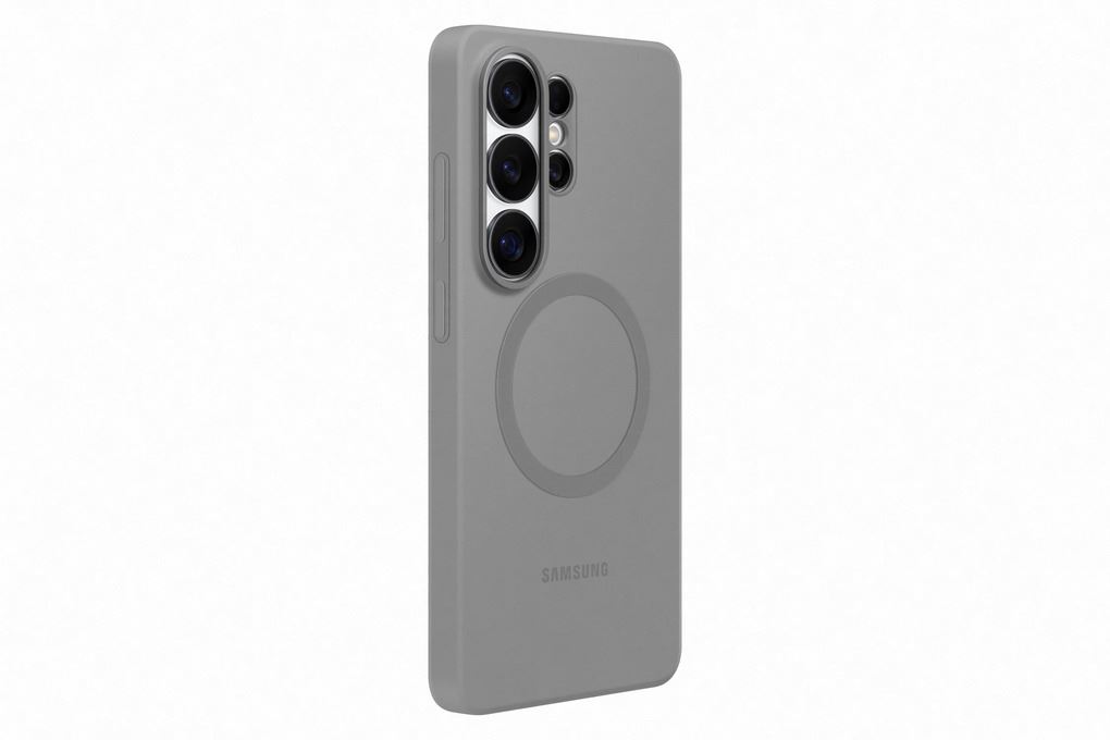 Ốp lưng Magnet Galaxy S26 Ultra Silicone PC Samsung Chính hãng Màu Xám