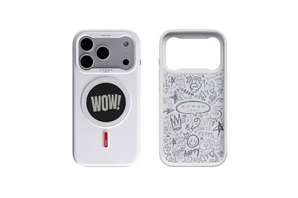 Ốp lưng MagSafe iPhone 17 Pro Max PC TPU XTREM Screen Smart-Image Trắng - 4