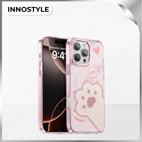 Ốp lưng Magsafe iPhone 16 Pro Max PC TPU Innostyle MPC-PK01-16PM