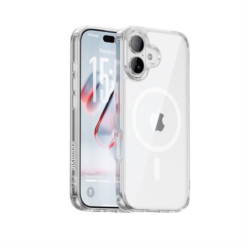 Ốp lưng Magsafe iPhone 17 PC TPU Innostyle CG10TRN-17 Màu Trắng