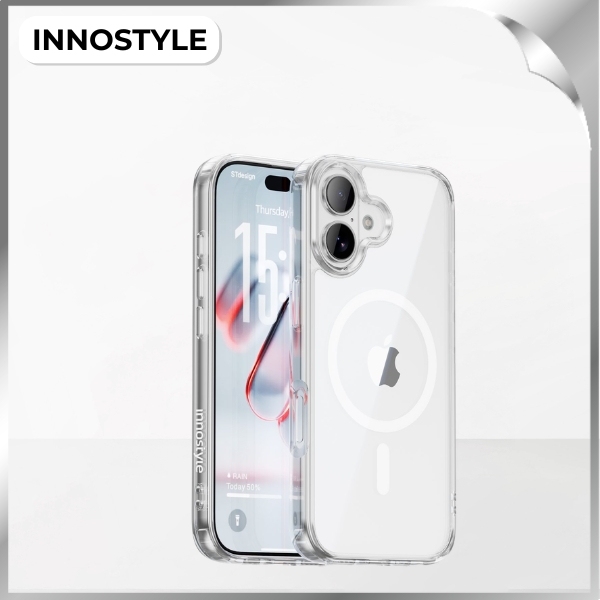 Ốp lưng Magsafe iPhone 17 PC TPU Innostyle CG10TRN-17