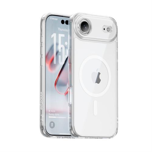 Ốp lưng Magsafe iPhone 17 Air PC TPU Innostyle CG10TRN-17A Màu Trắng