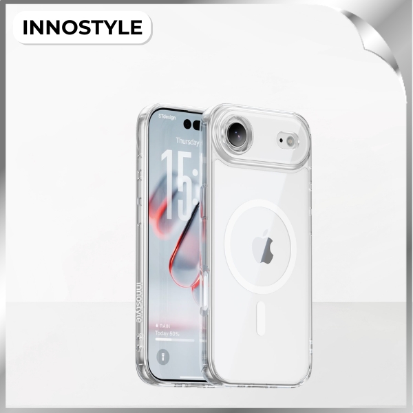 Ốp lưng Magsafe iPhone 17 Air PC TPU Innostyle CG10TRN-17A