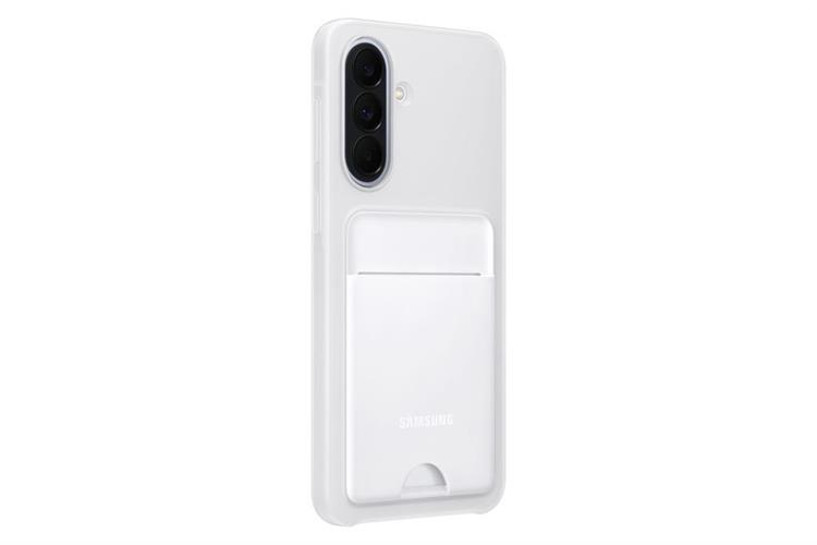 Ốp lưng Galaxy A37 PC TPU có khe thẻ Samsung Chính hãng Màu Xám nhạt